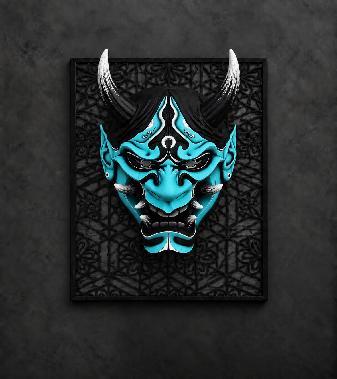 Tiff Blue Hannya Mask