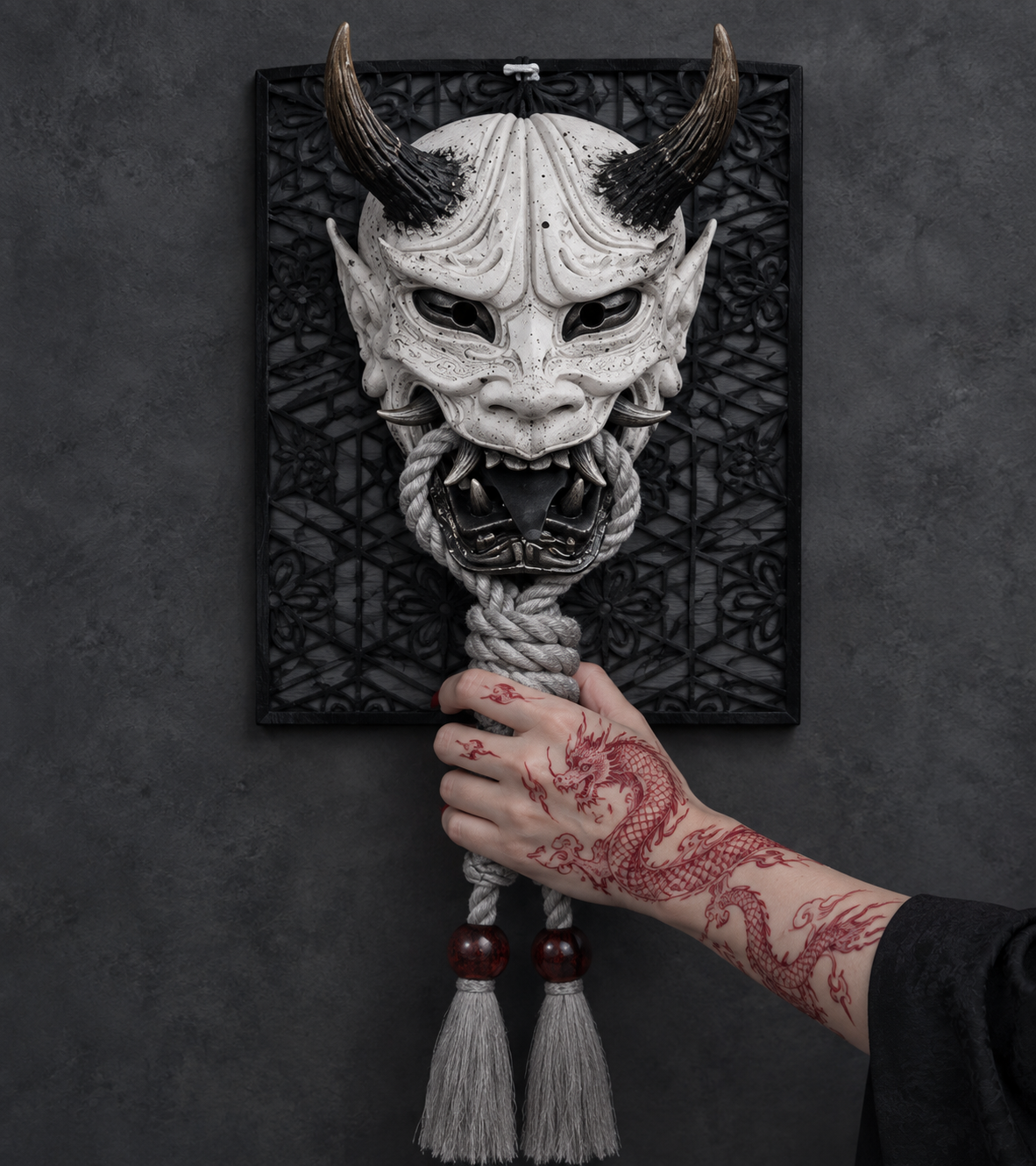 WHITE ONI